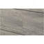Grand lit plateforme rustique robuste 1pc avec tête de lit épurée et finition grain de bois gris-553210750
