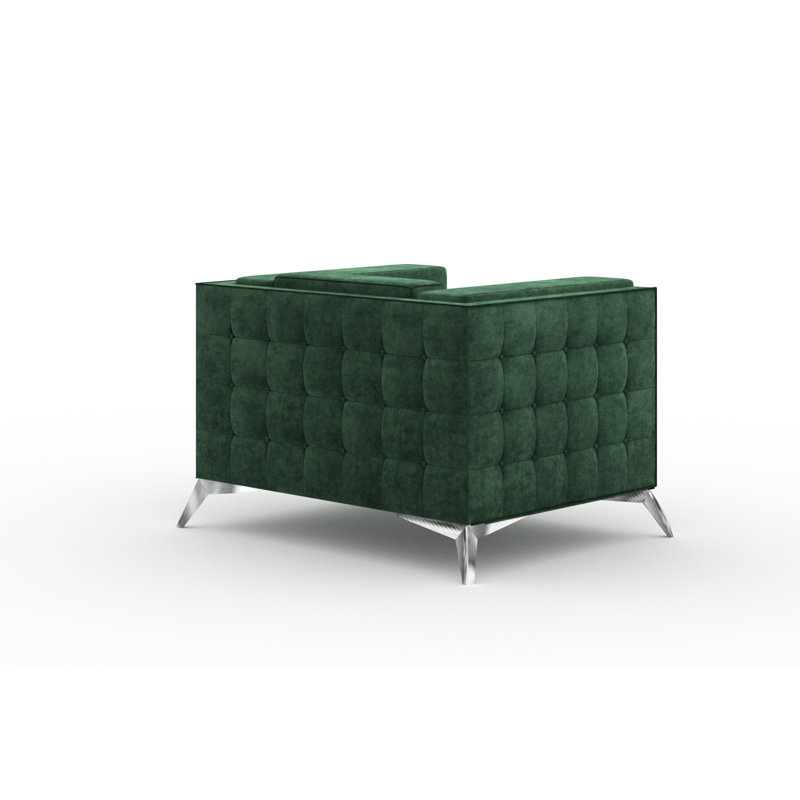 Magnus Upholstered Club Chair, Green