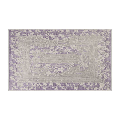 Machine Washable Beige Area Rug