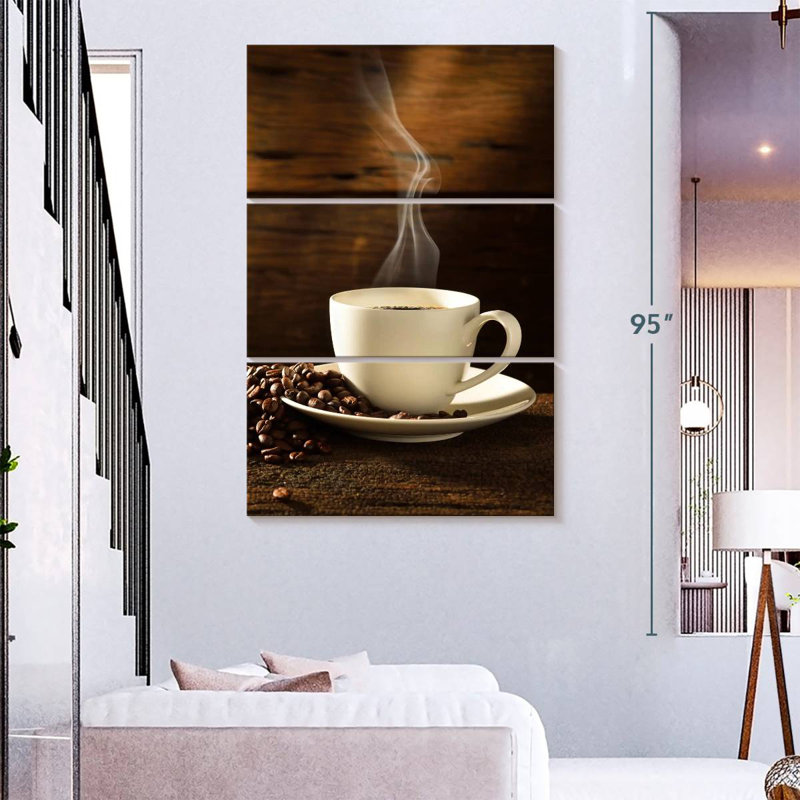 Yarlin Hot Coffee, 32" H x 20" W