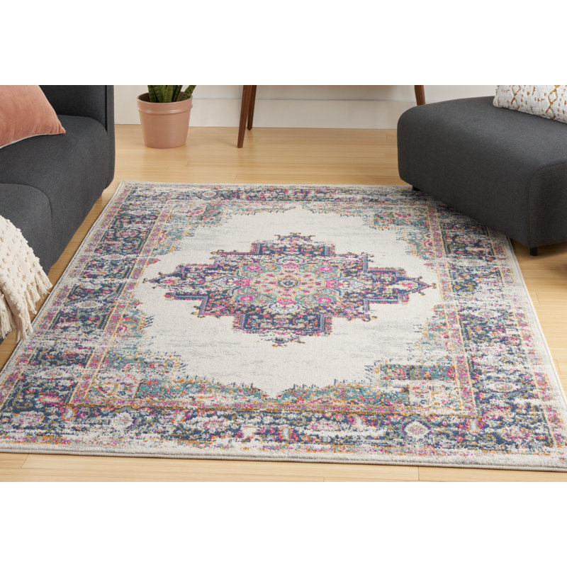 Oriental Indoor Rug, Rectangle 5'3" x 7'3"