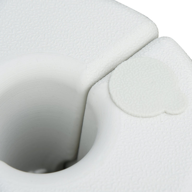 South Freeport Dakota Fields White Plastic Weight for Gazebo