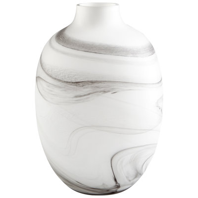 Moon Mist Glass Table Vase