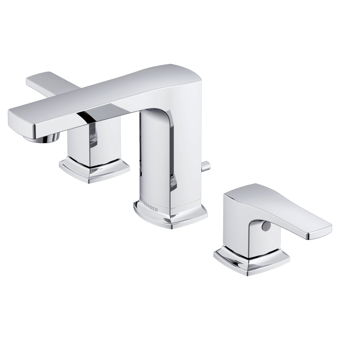 Tribune Two Handle Widespread Bathroom Faucet Gerber 