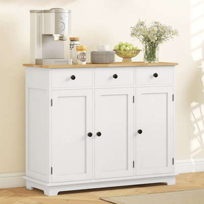 39.8'' Wide 3 - Drawer Filing Credenza