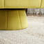 Fauteuil pivotant en velours-2029281563