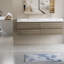 Meuble-lavabo mural 72 po avec lavabo, meuble-lavabo mural moderne 72 po avec lavabo en résine-366712554