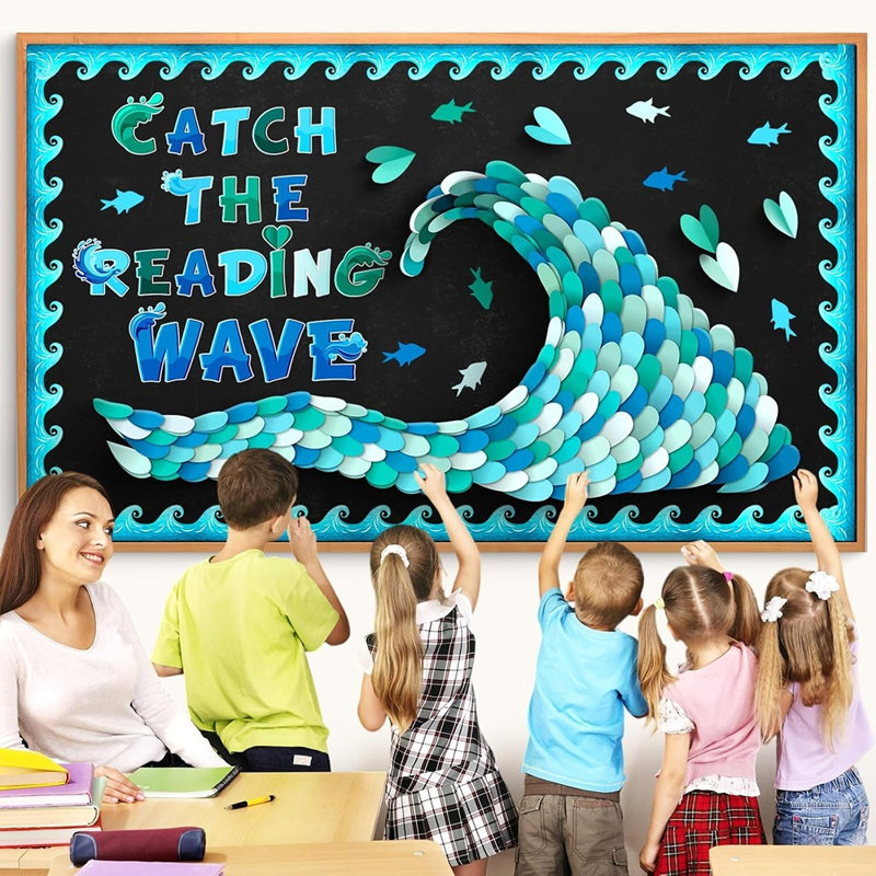 Ensemble de babillard Diy Ocean Vagues