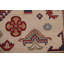 Tapis ivoire en laine noué à la main de conception unique 9 pi 1 po x 12 pi New Age