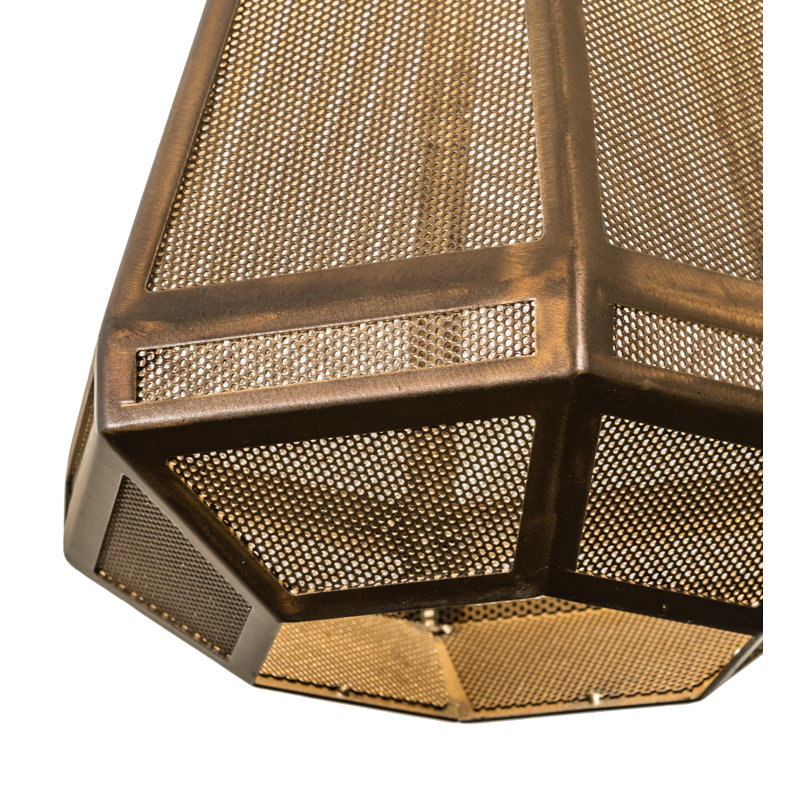 Waylen 1 - Light Unique / Statement Geometric LED Pendant