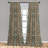 Exander Semi Sheer Curtain Pair-1043741397