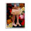 «Trendy Girl With Hand Bag», impression encadrée sur bois