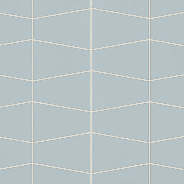 Marin Trapezoid Matte Porcelain Mosaic Tile