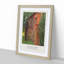 Farmhouse at Kammer with Border by Gustav Klimt - Framed Print-62802874-62802879