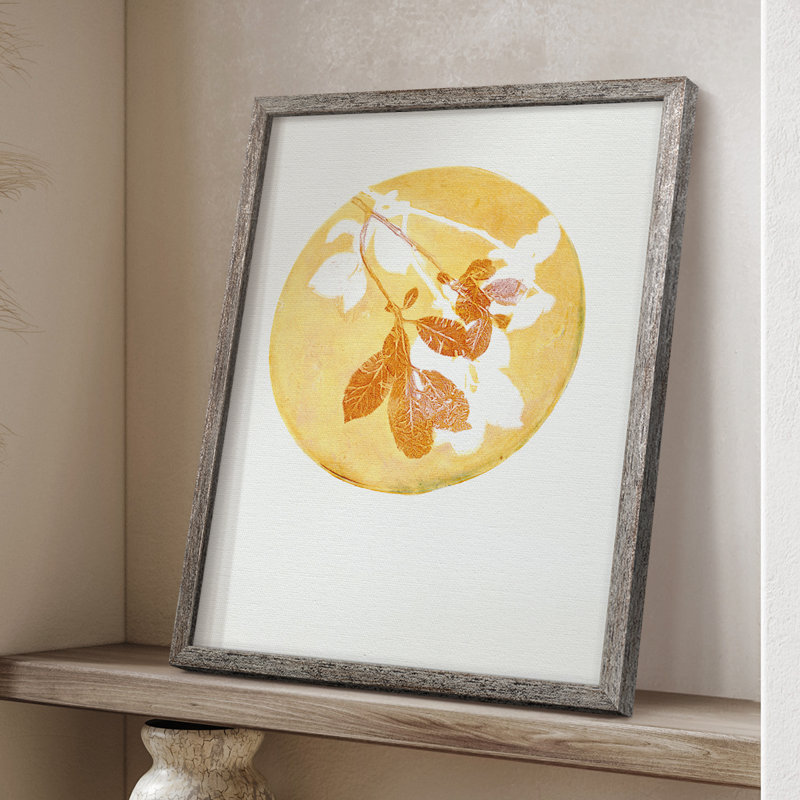 Keep it Simple Framed Print - Solid Wood, 21" H x 17" W