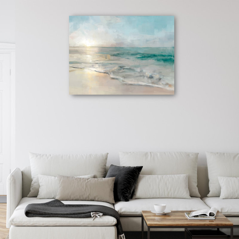 Reproduction d'art sur toile "Coastal Retreat" par Studio Arts, Toile tendue, H 18 po x l 24 po