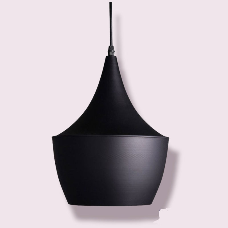 Luminaire suspendu en forme de dôme à 1 lumière