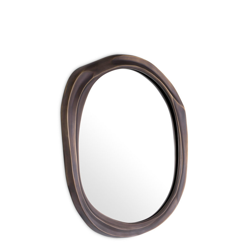 Karma Aluminium Wall Mirror, 28.74" x 28.74"
