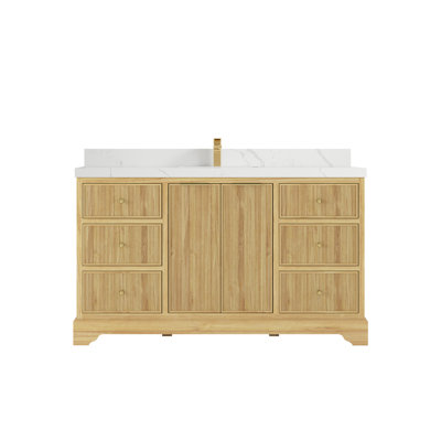 60'' Single Bathroom Vanity with Top