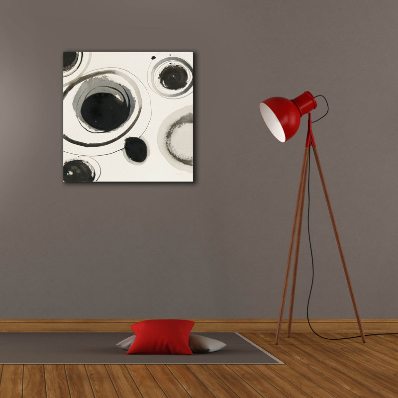 «Planétal 1» par Shirley Novak, art mural sur toile, H 26 po x l 26 po x P 1,5 po