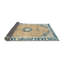Tapis décoratif multicolore à motif abstrait-296483035