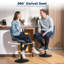 Upholstered Adjustable Height Counter Stool-1011072102