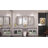 Lunara Recessed & Surface Framed 2 Door Medicine Cabinet with Mirror and Shelves-712726950-708016367