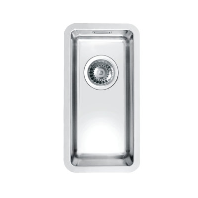 Belfry Kitchen Bergh 217mm W Single Bowl Inox Monarch Kitchen Sink 0