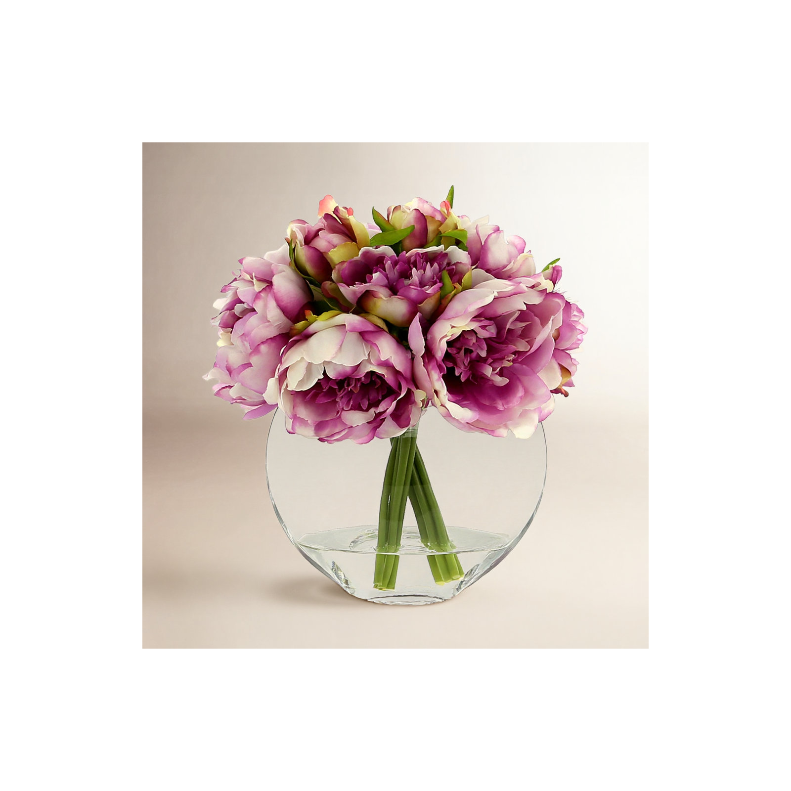 Peony Stems, Purple