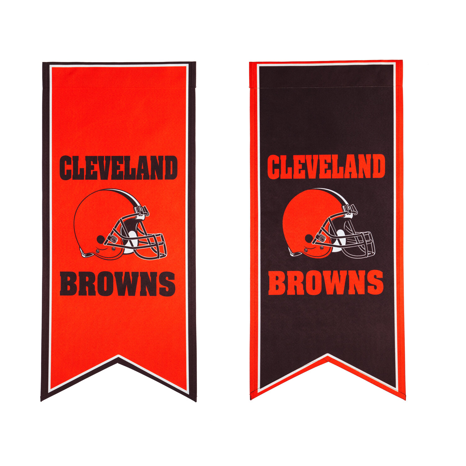 Cleveland Browns Double Sided Garden Flag