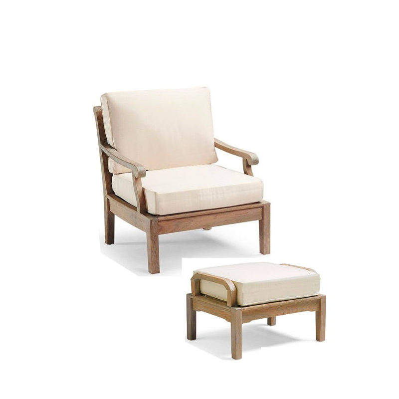 Sack Outdoor Teak Lounge Chair
