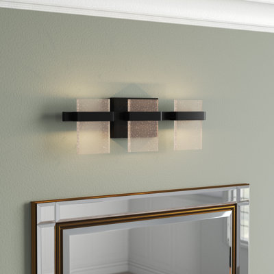 Éclairage pour salle de bain 3 lumières à DEL à intensité variable Cascio