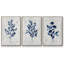 Wild Indigo I, reproduction sur toile 3 pièces-91891328-91891332