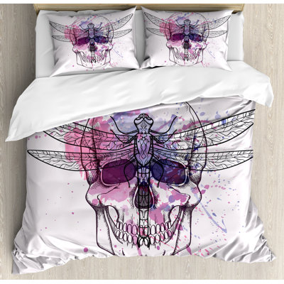 Skull Farmhouse / Country Duvet Cover