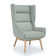 Sampson Upholstered Wingback Chair