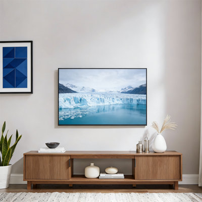 Flute TV Stand, Suitable For Tvs Under 80 Inches, TV Stand