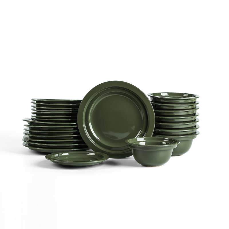 Stone Lain Cosmo 24-Piece Dinnerware Set Stoneware