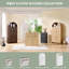 71" Tall Arched Pantry Cabinet, Fluted Kitchen Storage Cabinet with Adjustable Shelves and 2 Large Drawers-723700616