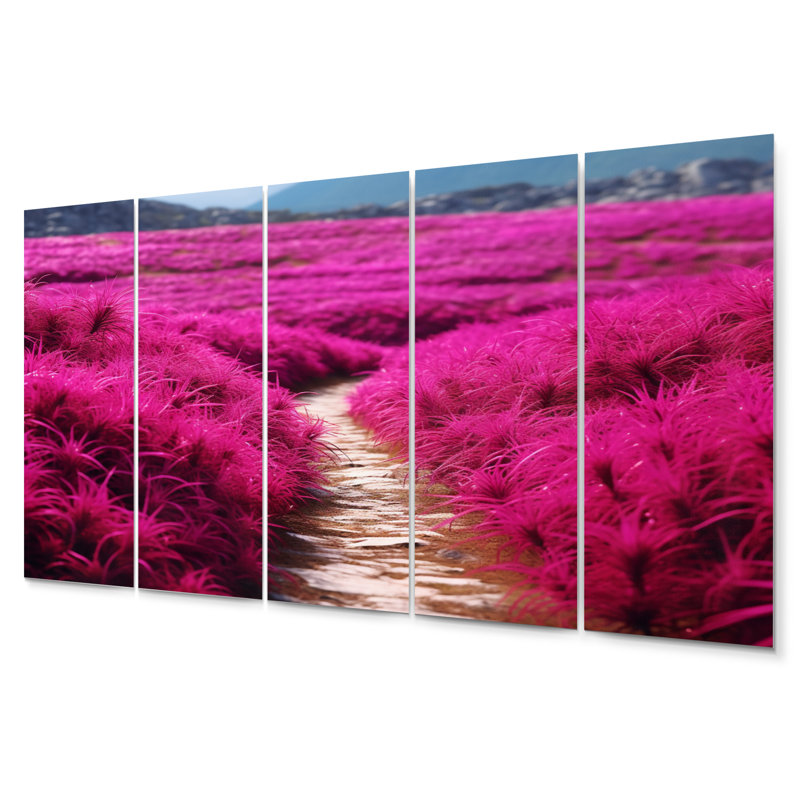 Traditional Plants & Flowers Wall Decor on Metal