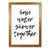 Honey Oak Frame