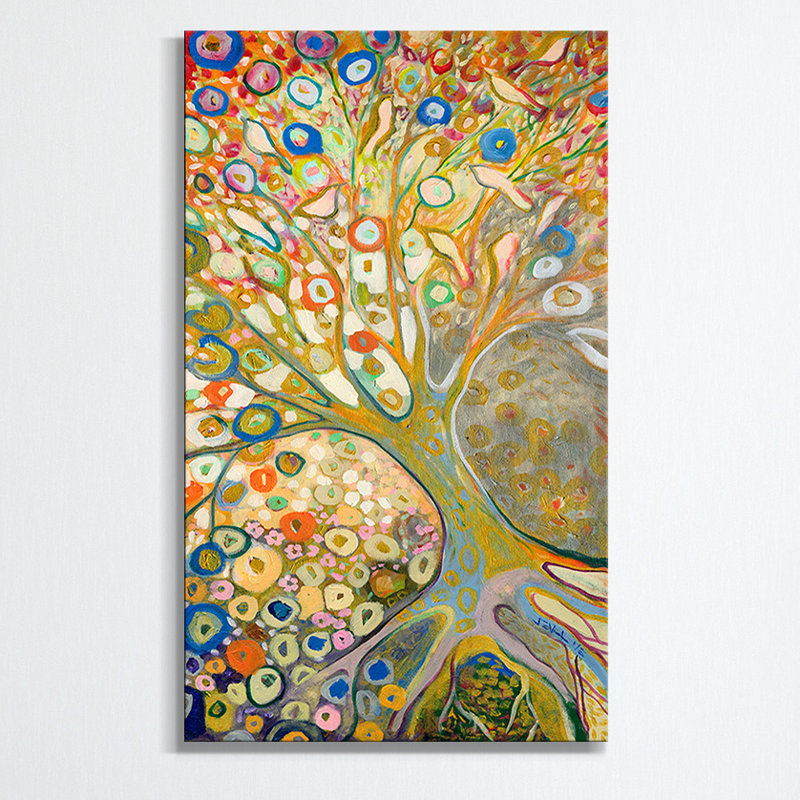 « from out of the miroirs ii » par jennifer lommers,, reproduction d’art sur toile tendue, H 48 po x l 28 po x P 1,5 po