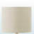 Ivory Table Lamp with Beige Shade and Ceramic Base, 16.86'' H X 9.37'' W X 9.37'' D