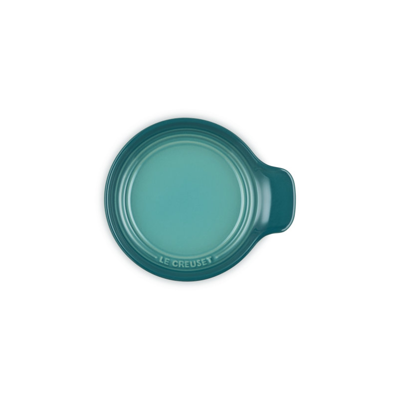 Le Creuset Stoneware Signature Round Spoon Rest, 6 In. - Blue Riviera