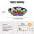 2-Light Dimmable Halogen Flush Mount