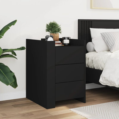Rafaele 45cm W Manufactured Wood Bedside Table