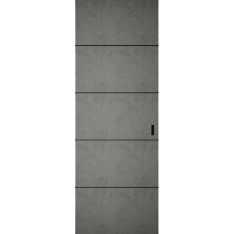 Grange cachée | Planum 0015 | Portes modernes robustes à finition affleurante | Ensemble coulissant Magic, 32 po x 80 po