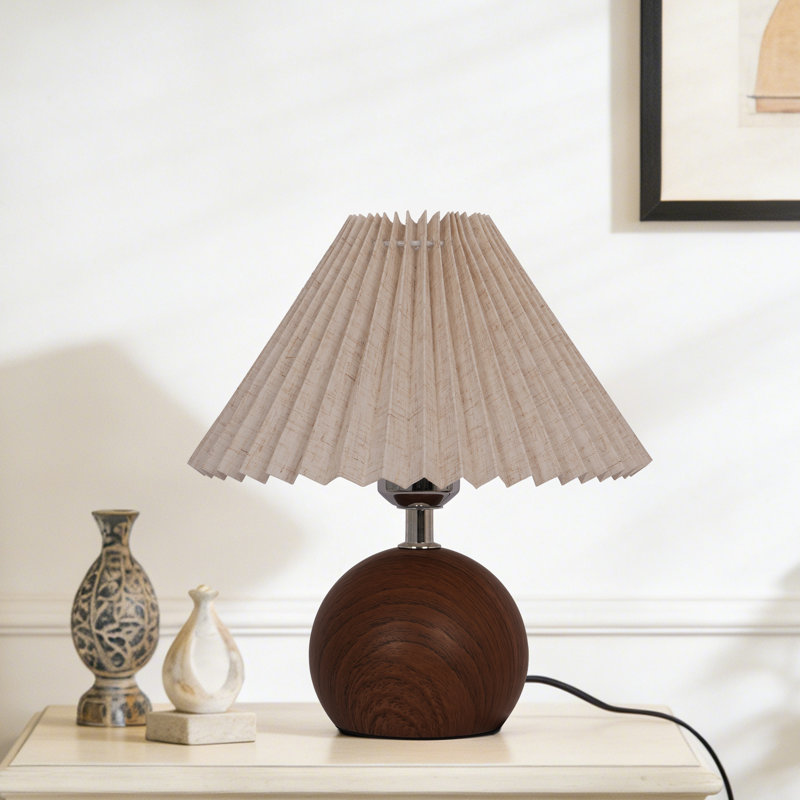 11" 1 - Light Small Table Lamp (Bulb Include)