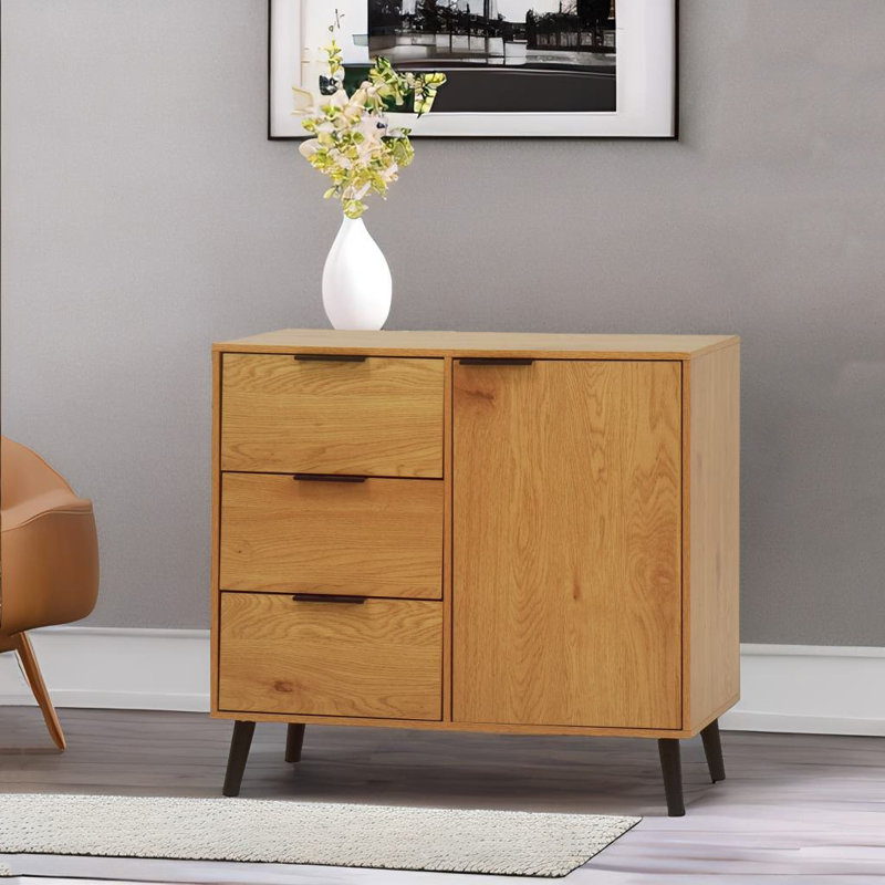 Armoire d'appoint Breidy, Naturel