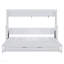 Lit escamotable double avec élévateur hydraulique et bureau, blanc-1871295952-1871295959