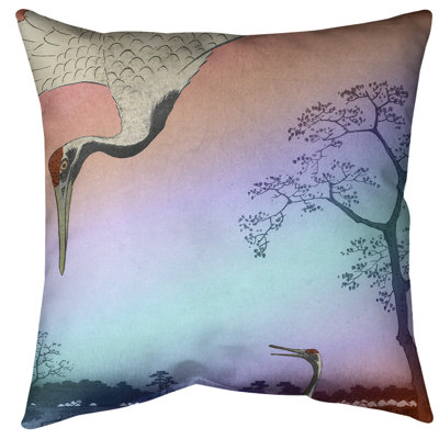 Housse et insert de coussin Utagawa Hiroshige